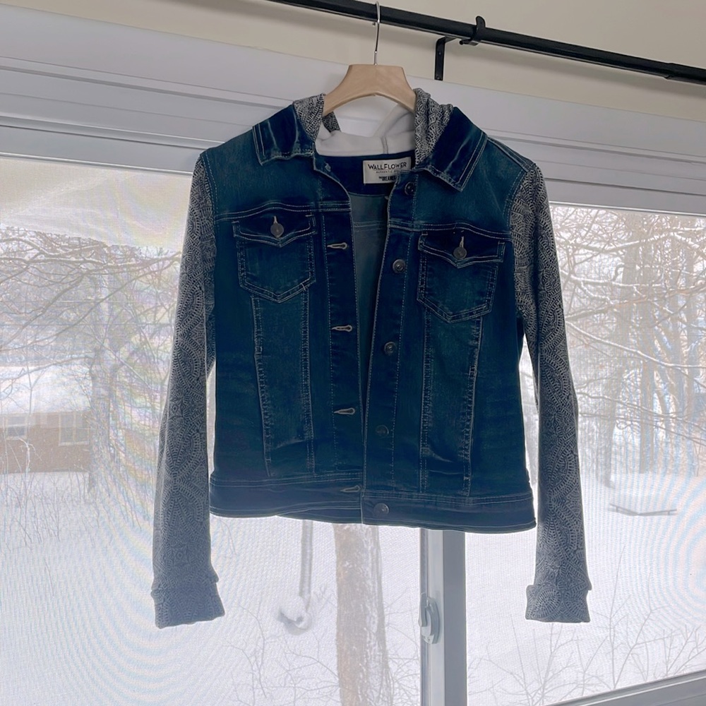 Wallflower Jean Jacket/ Sweatshirt